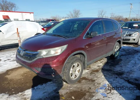 2015 Honda Cr-V Lx z USA, uszkodzony, nr VIN 5J6RM4H31FL117900